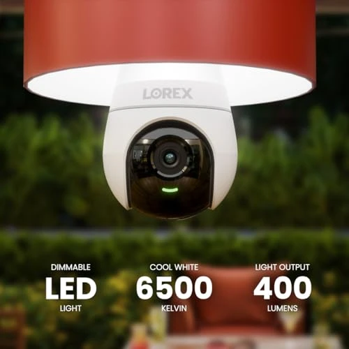 Wi-Fi Smart Lightbulb Camera, Lorex