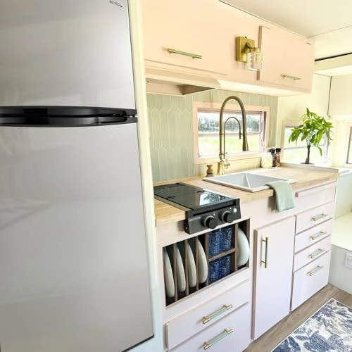 10 Cu Ft 12V RV Refrigerator, RecPro