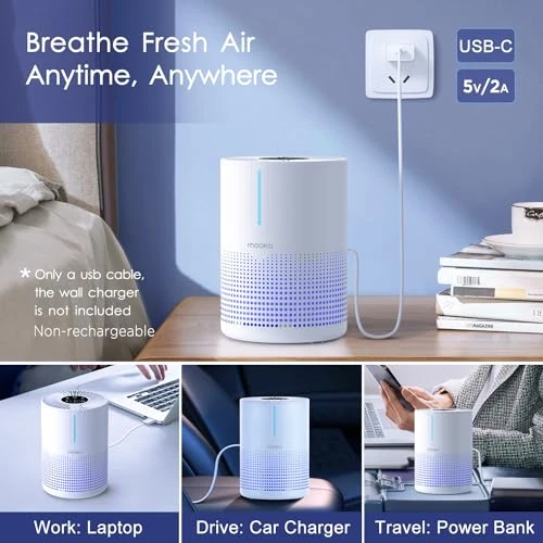 H13 HEPA Air Purifier, Mooka