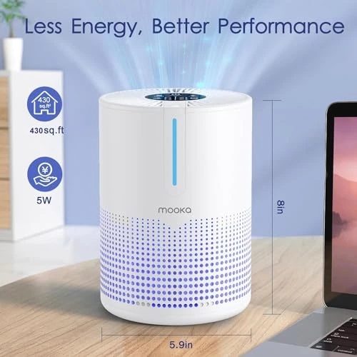 H13 HEPA Air Purifier, Mooka