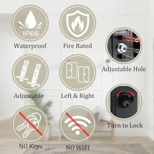 Smart Electronic Door Lockset with Keypad, NEWBANG