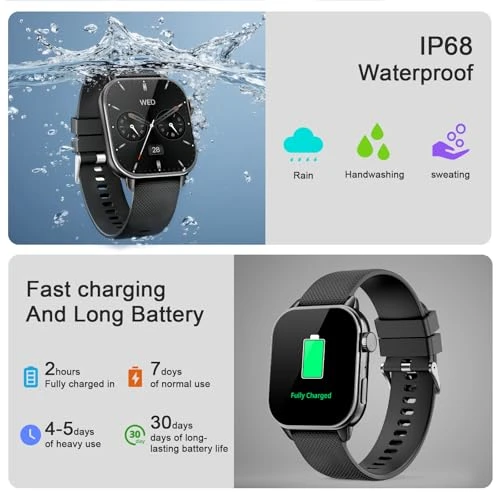 Smart Watch with AMOLED Display, Fitness Tracker — Smart Watch, MFVLP