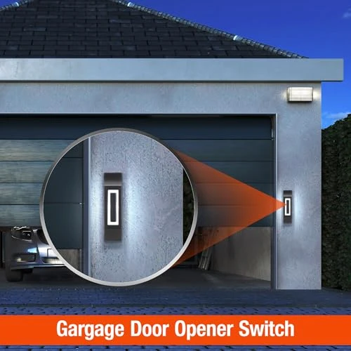 Solid Metal LED Light Up Doorbell Button, Enhon