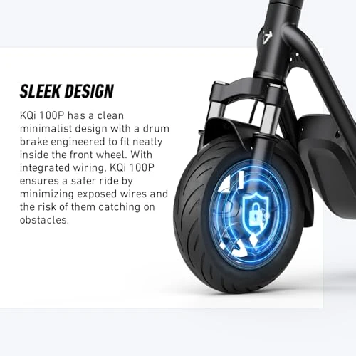 Electric Scooter with Suspension, NIU