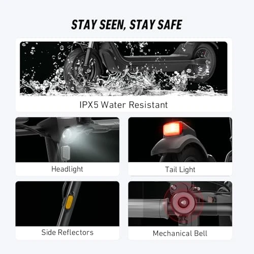 Electric Scooter with Suspension, NIU