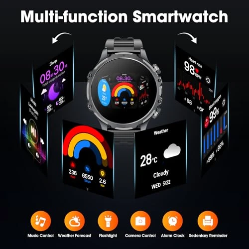 Military Smart Watch for Men — Smart Watch, Mingtawn