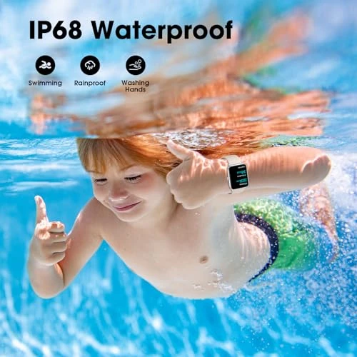 Senior Friendly Pedometer Watch — Fitness Tracker, Pautios