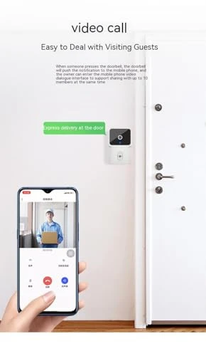 Smart Doorbell with WiFi Camera, Generic