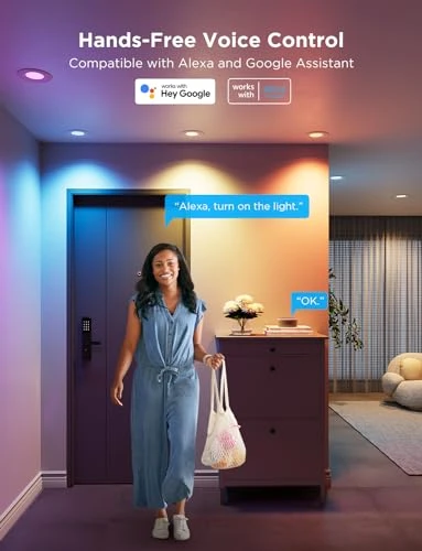 Smart Retrofit Recessed Lighting, Govee