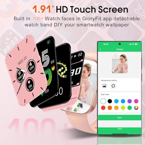 Smart Watch with HD Screen, Csasan