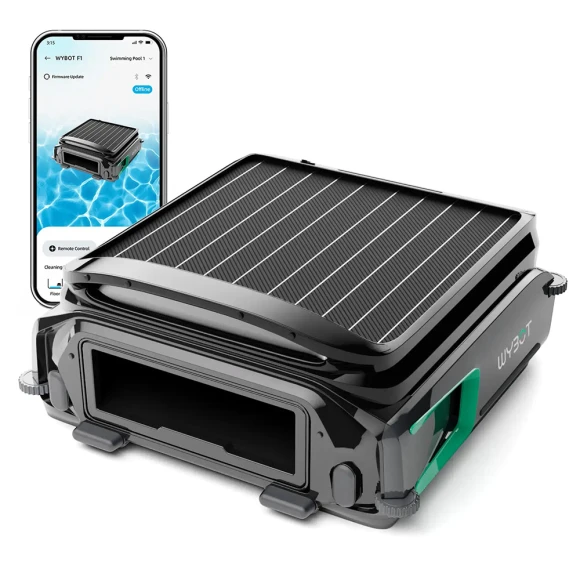 Solar Pool Skimmer Robot — Robot Vacuum, WYBOT
