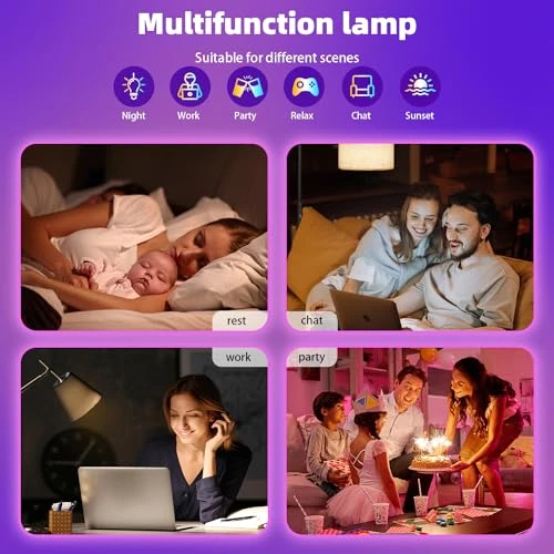 Color Changing Smart Light Bulbs — Smart Light Bulb, Nowepai