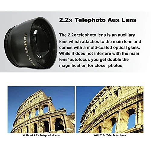 DSLR Camera with Lens and Accessory Bundle, Canon