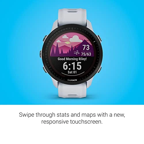 GPS Running Smartwatch with Solar Charging, Garmin