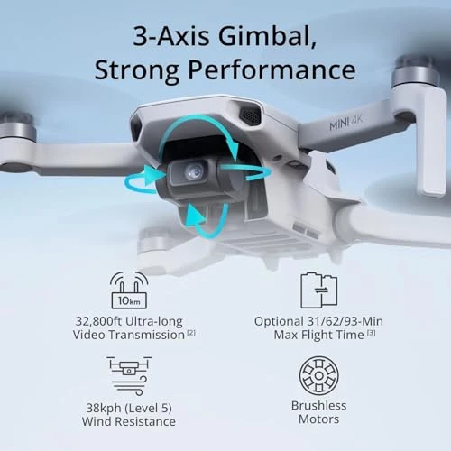 Mini 4K Camera Drone Combo — Drone, DJI