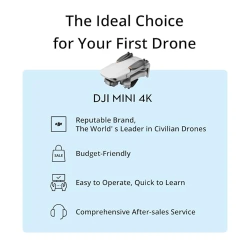 Mini 4K Camera Drone Combo — Drone, DJI