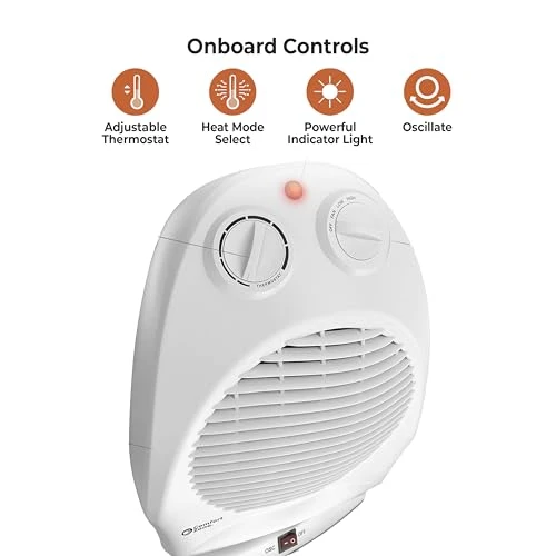 Oscillating Space Heater, Comfort Zone