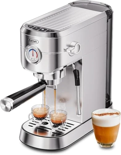 Professional Espresso Maker with Milk Frother — Coffee Maker, Gevi