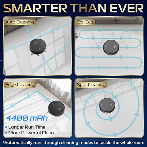 Robot Vacuum and Mop Combo, SereneLife