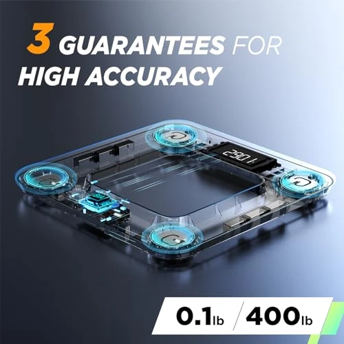 Smart Scale for Body Weight and Fat Percentage, runstar