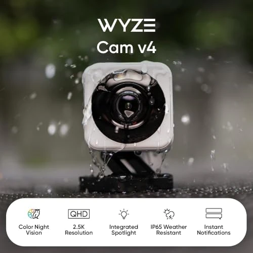 AI Security Camera with Color Night Vision — Security Camera, Wyze