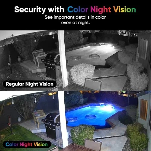 AI Security Camera with Color Night Vision — Security Camera, Wyze