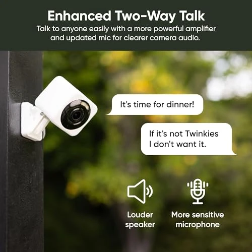 AI Security Camera with Color Night Vision — Security Camera, Wyze