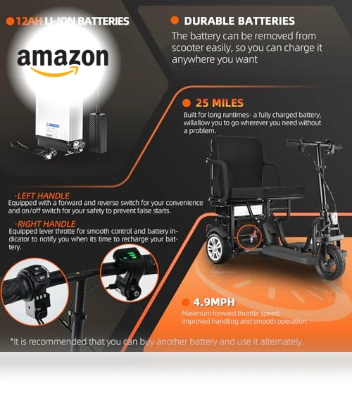 Airline Approved Lightweight Mobility Scooter — Push Scooters, MUJO