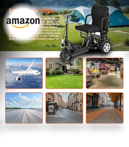 Airline Approved Lightweight Mobility Scooter — Push Scooters, MUJO