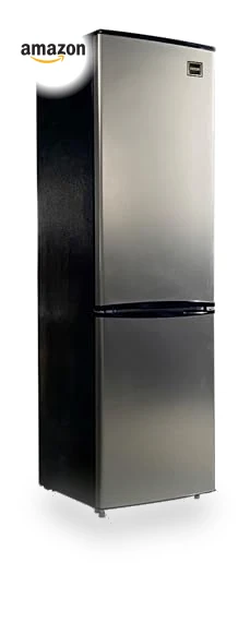 Cubic Foot Fridge with Bottom Mount Freezer — Cooling Solutions, Hamilton Beach