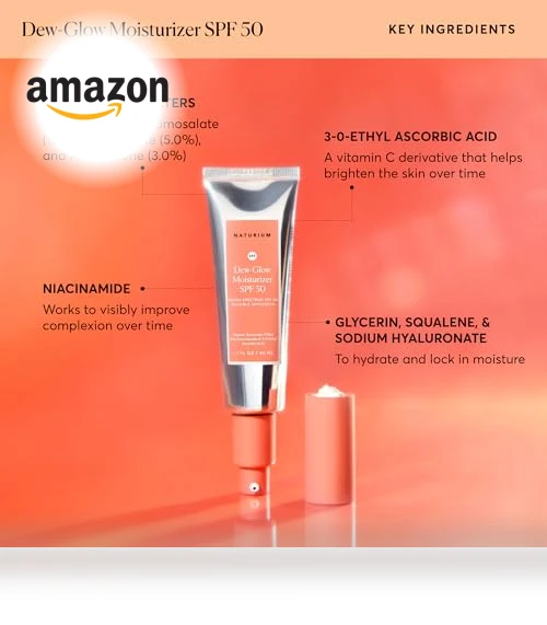 Dew-Glow Moisturizer SPF 50 PA++++ — Tinted Beauty Balms, Naturium