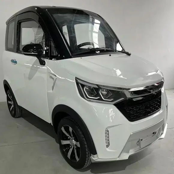 Enclosed Two-Seater Electric Mobility Scooter — Electric Scooter, Cozytrikes.com