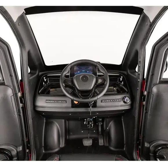 Enclosed Two-Seater Electric Mobility Scooter — Electric Scooter, Cozytrikes.com