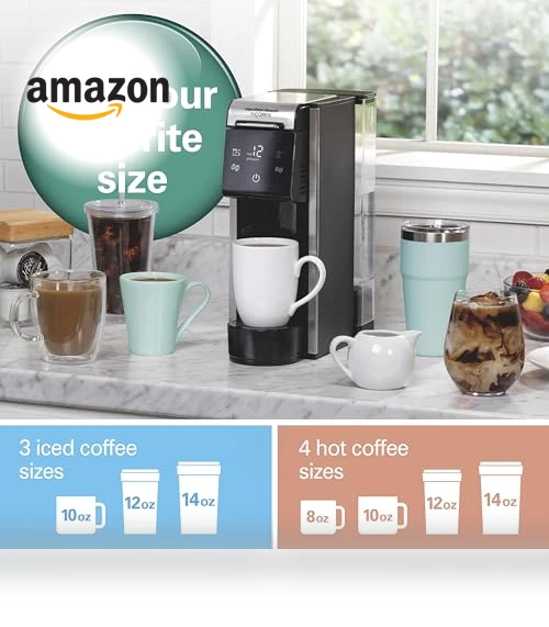FlexBrew Advanced 4-in-1 Single Serve Hot & Iced Coffee Maker — Coffee Makers, Hamilton Beach