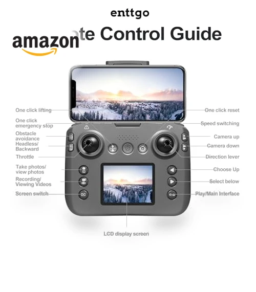 GPS Drone with Screen Controller — Drones, enttgo