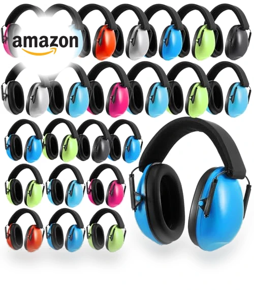 Kids Ear Protection Noise Cancelling Headphones — On-Ear Headphones, Amylove