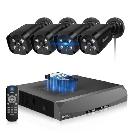 Outdoor Wired Security Camera System — Security Camera, OHWOAI