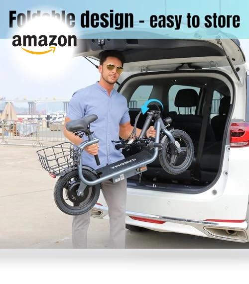 Peak 560W Electric Scooter with Seat — Push Scooters, Caroma