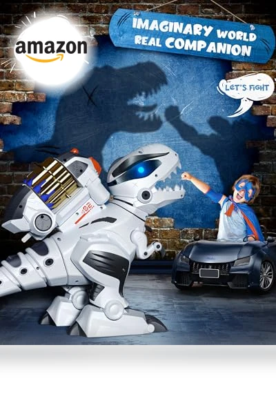 Remote Control Robot Dinosaur Toys for Kids — Interactive Figures & Robots, Ruko