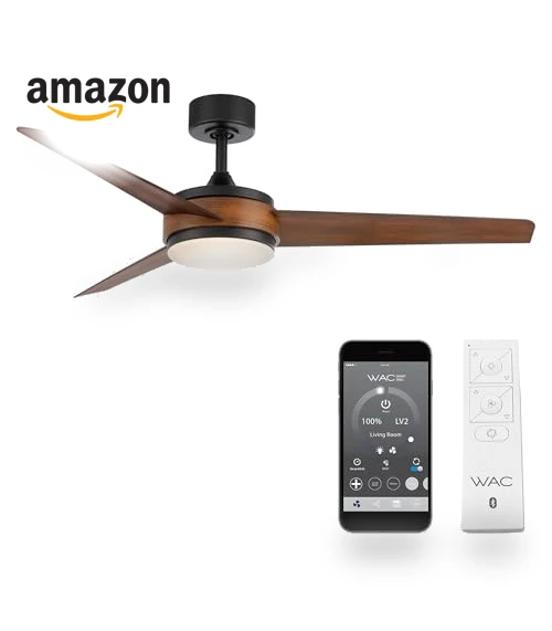 Smart Home Ceiling Fan with LED Light Kit — Ceiling Fan Lighting Solutions, WAC Lighting