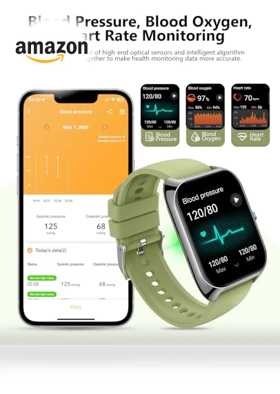 Smart Watch with Health Monitoring — Smartwatches