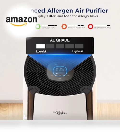 Smart WiFi Air Purifier for Large Rooms — Activated Carbon Air Purifiers, Membrane Solutions