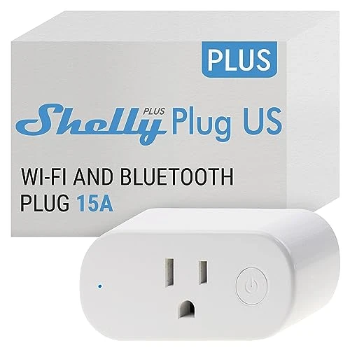 WiFi & Bluetooth Operated Smart Plug with Power Measurement — Smart Plug, Shelly