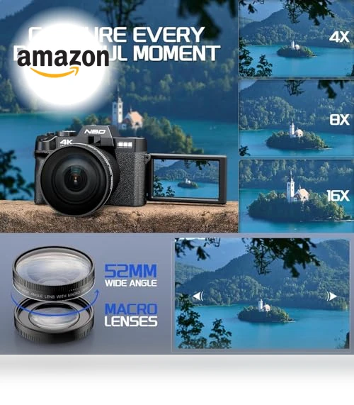 4K Digital Camera for Photography — Mirrorless Cameras, NBDDIGITAL