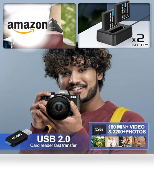 4K Digital Camera for Photography — Mirrorless Cameras, NBDDIGITAL
