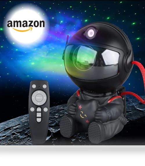 Astronaut Star Projector — Kids' Lamps, YXQUA