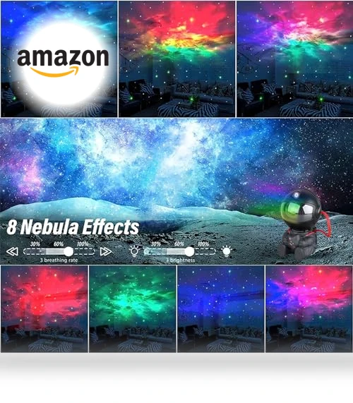 Astronaut Star Projector — Kids' Lamps, YXQUA