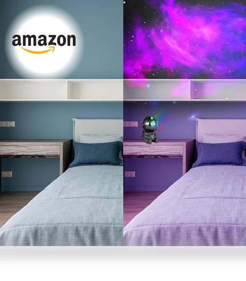 Astronaut Star Projector — Kids' Lamps, YXQUA