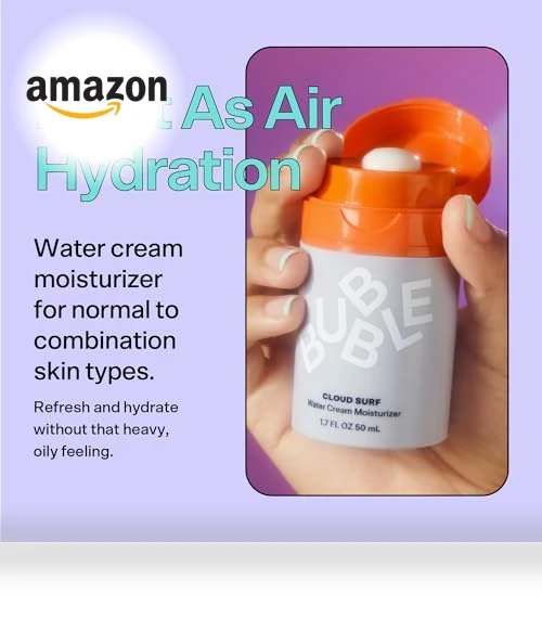 Cloud Surf Water Cream Face Moisturizer — Creams & Moisturizers, Bubble Skincare