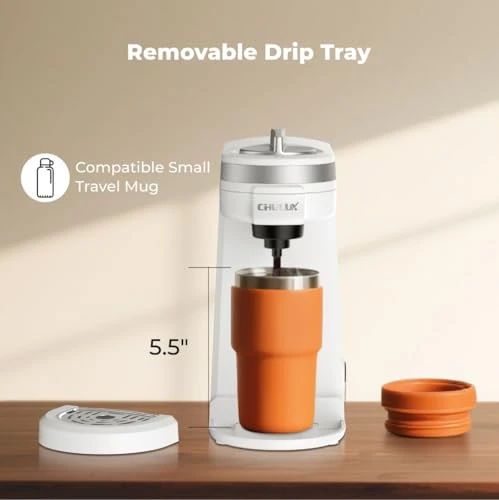 Compact Single Serve Coffee Maker for K Pods — Coffee Maker, CHULUX